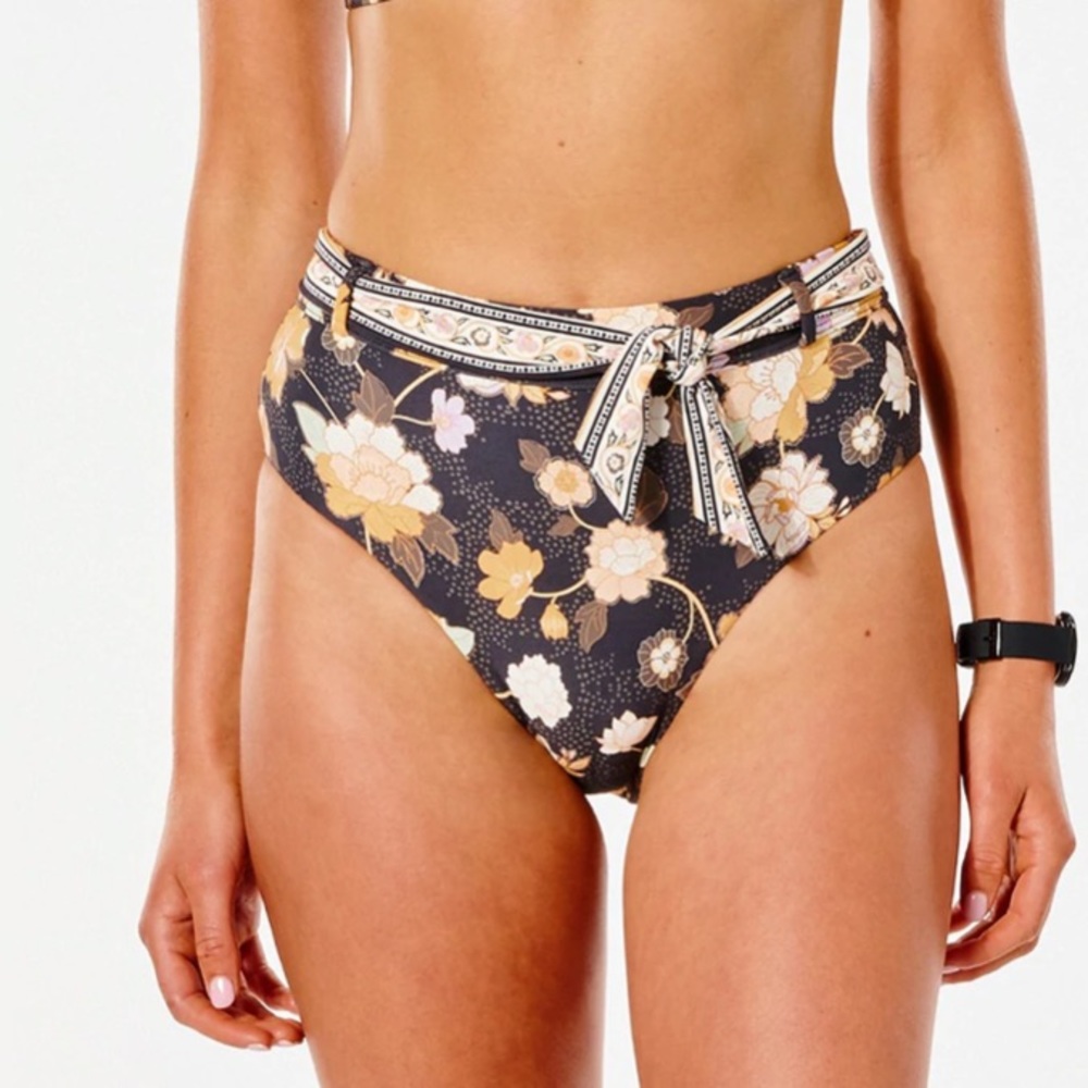 Rip Curl high waist cheeky 2 pc surf gypsy bikini set S or M - Picture 5 of 8